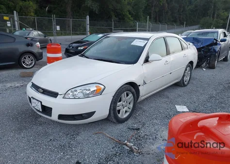 2007 Chevrolet Impala Lt from USA, damaged, VIN 2G1WC58R079184382